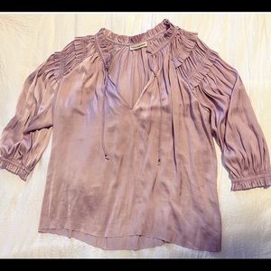 ULLA JOHNSON Amaya Ruffle Blouse